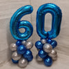 Birthday Jumbo Numeral Columns Balloons