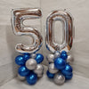 Birthday Jumbo Numeral Columns Balloons