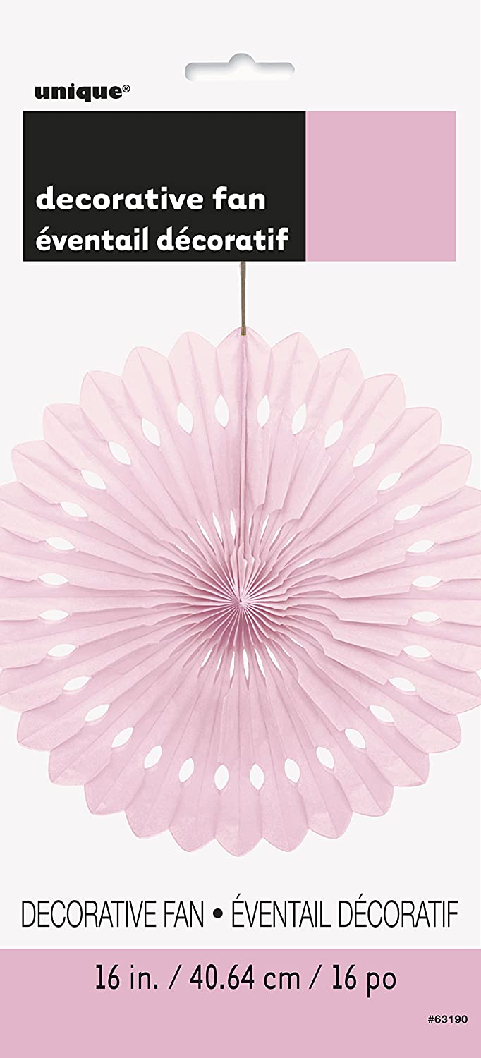 Honeycomb Fan - Pink
