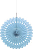 Honeycomb Fan - Pale Blue