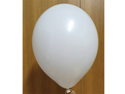 White Balloons - E80 Bag of 50 Eire Pastel Balloons