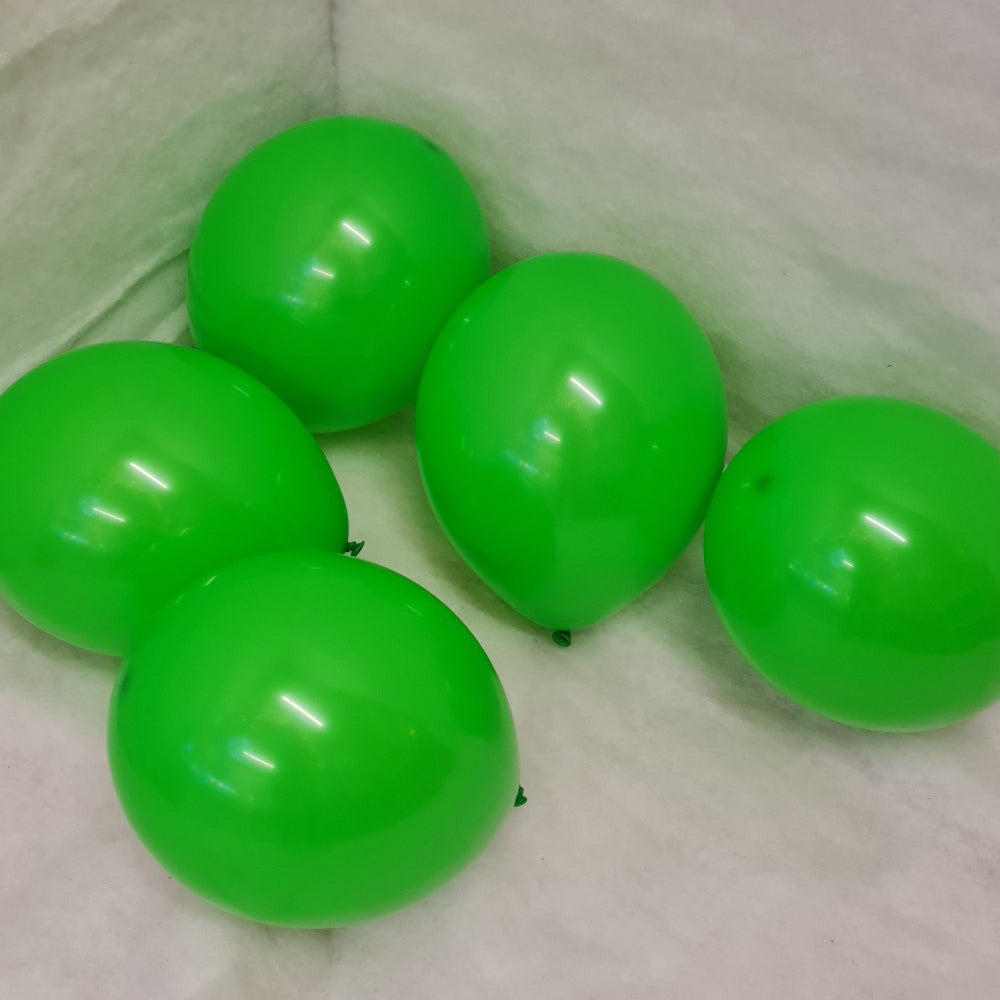 Green Balloons - E94 Bag of 50 Eire Pastel lime Green Balloons