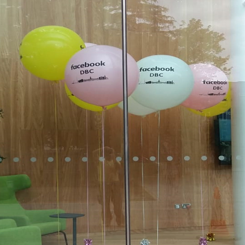 Printed Paddle Balloons Barry's Balloons