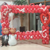 Balloon picture frame