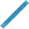 Birthday Glitz Strip Banner - Blue 30th Birthday