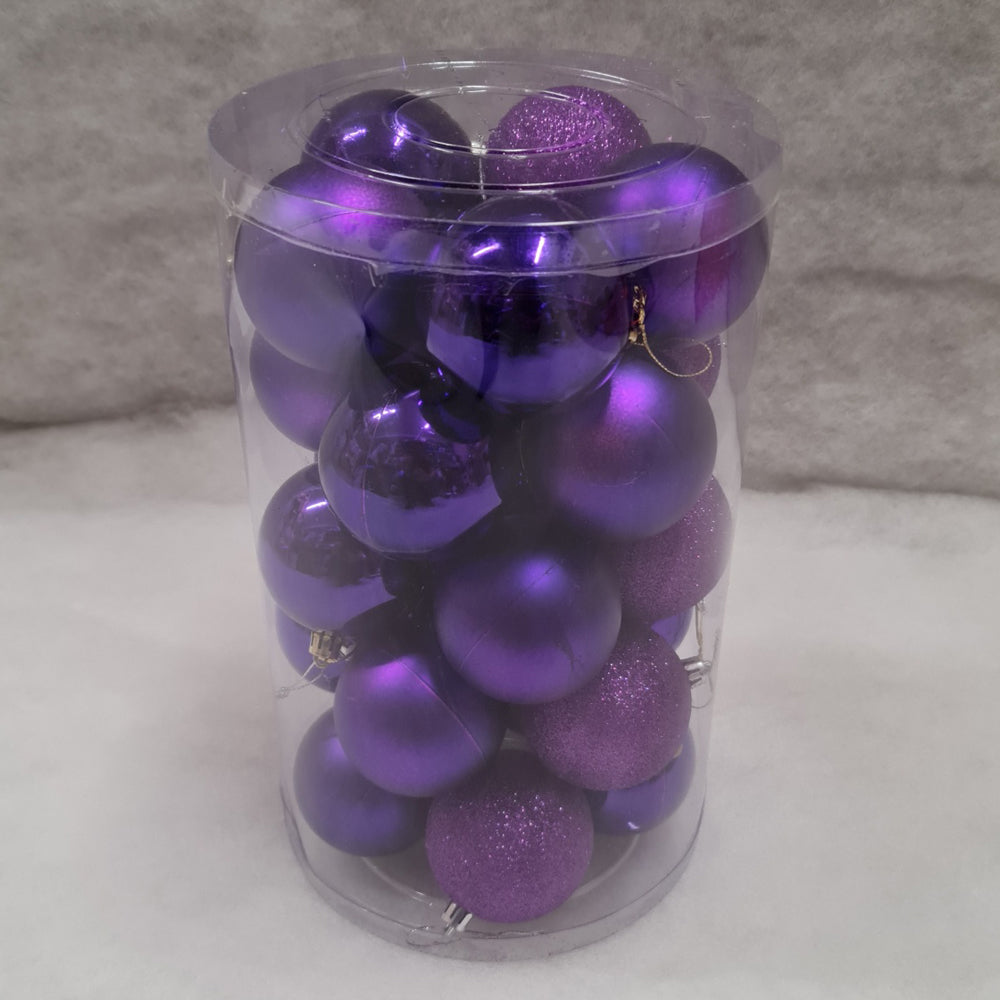 Purple baubles store