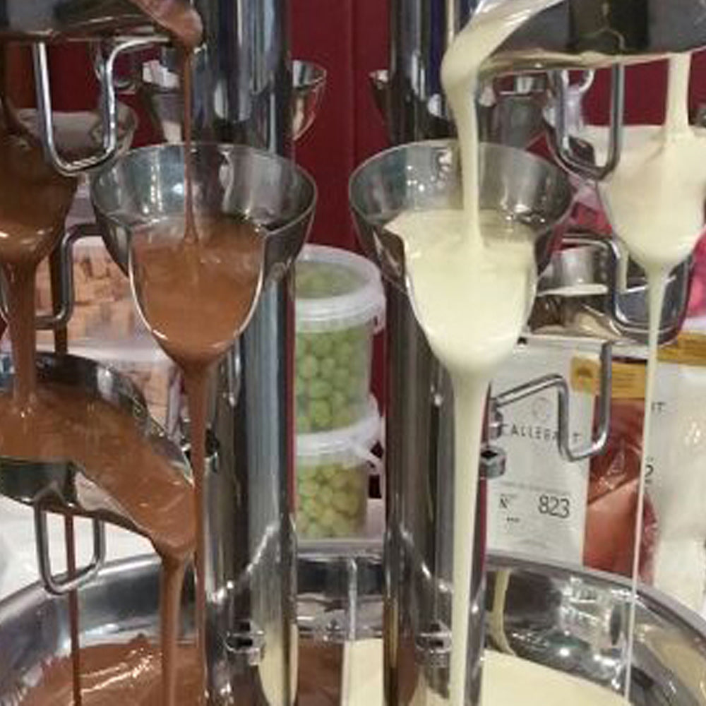 Twin cascade Chocolate Fountain Barry's Balloons