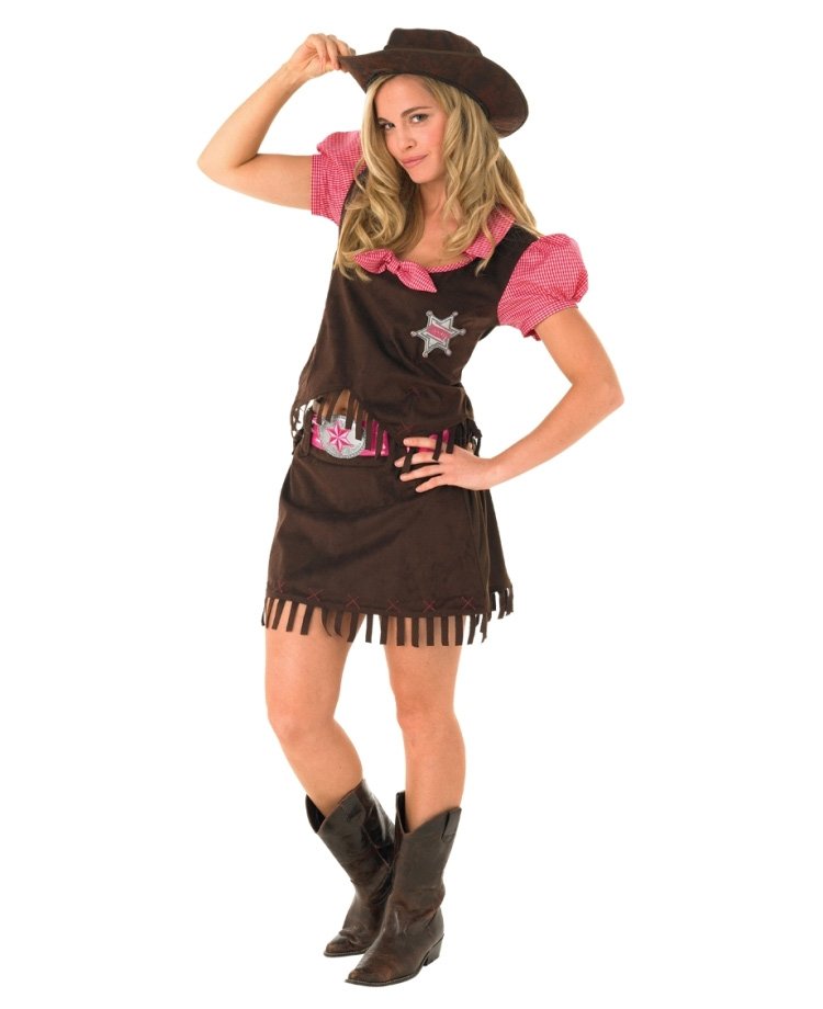 Adult Cowgirl Costume - Large – Barry's Balloons