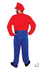 Adult Plumber Costume (Red)