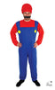 Adult Plumber Costume (Red)