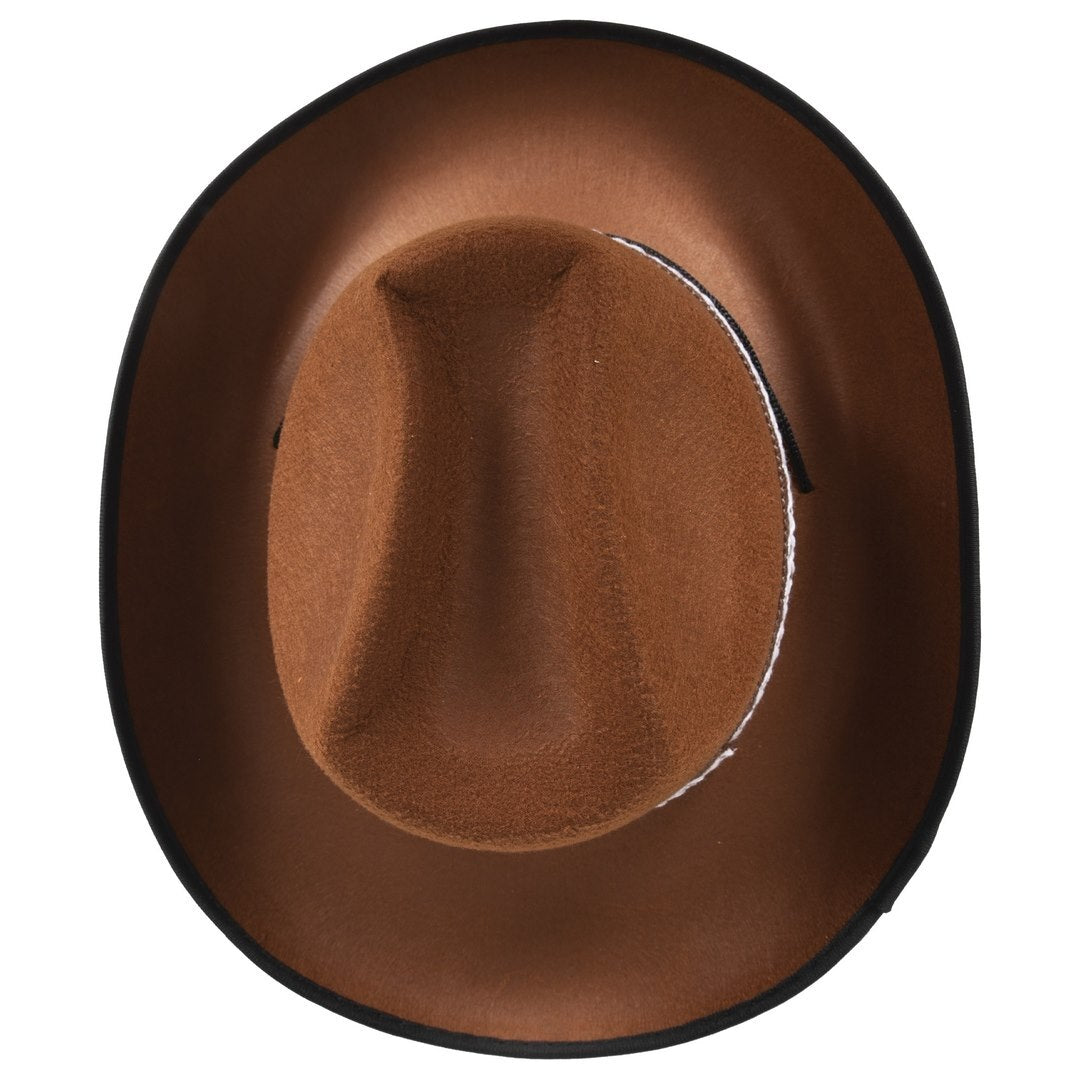Western -Cowboy Hat (Brown)