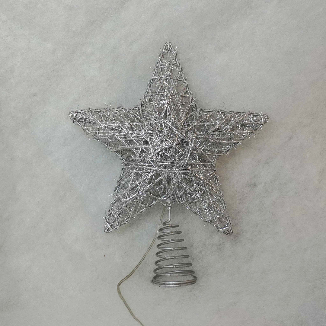 Christmas Tree Star Topper 'Woven'