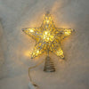 Christmas Tree Star Topper 'Woven'