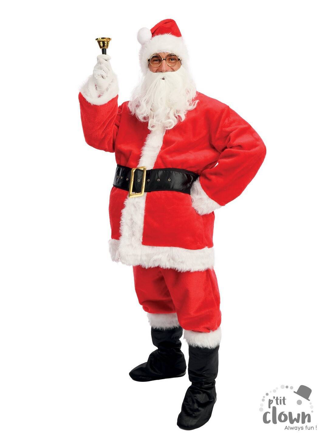 Adult Deluxe Santa Claus Costume L/XL