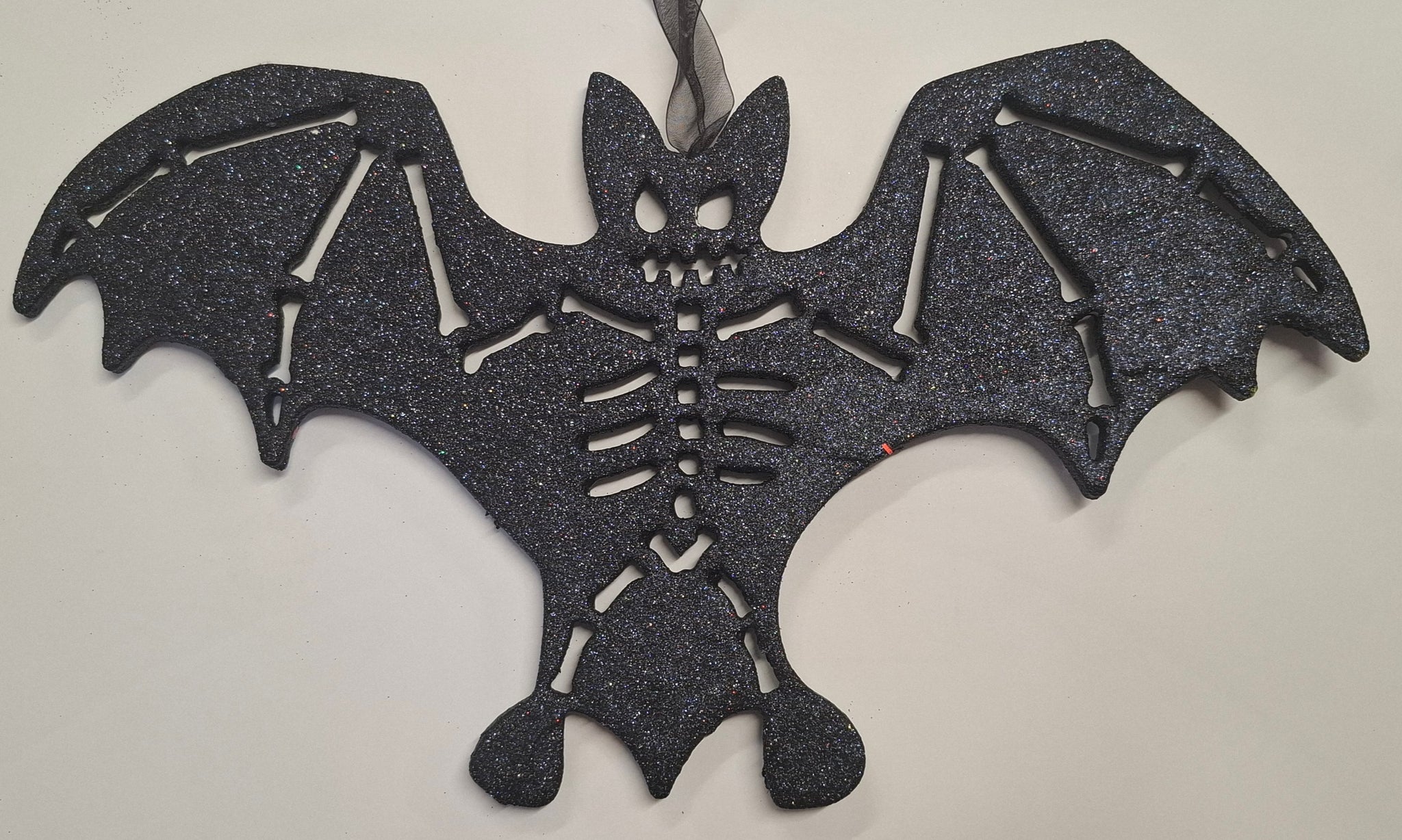 Halloween: Glitter Bat Decoration (Black)