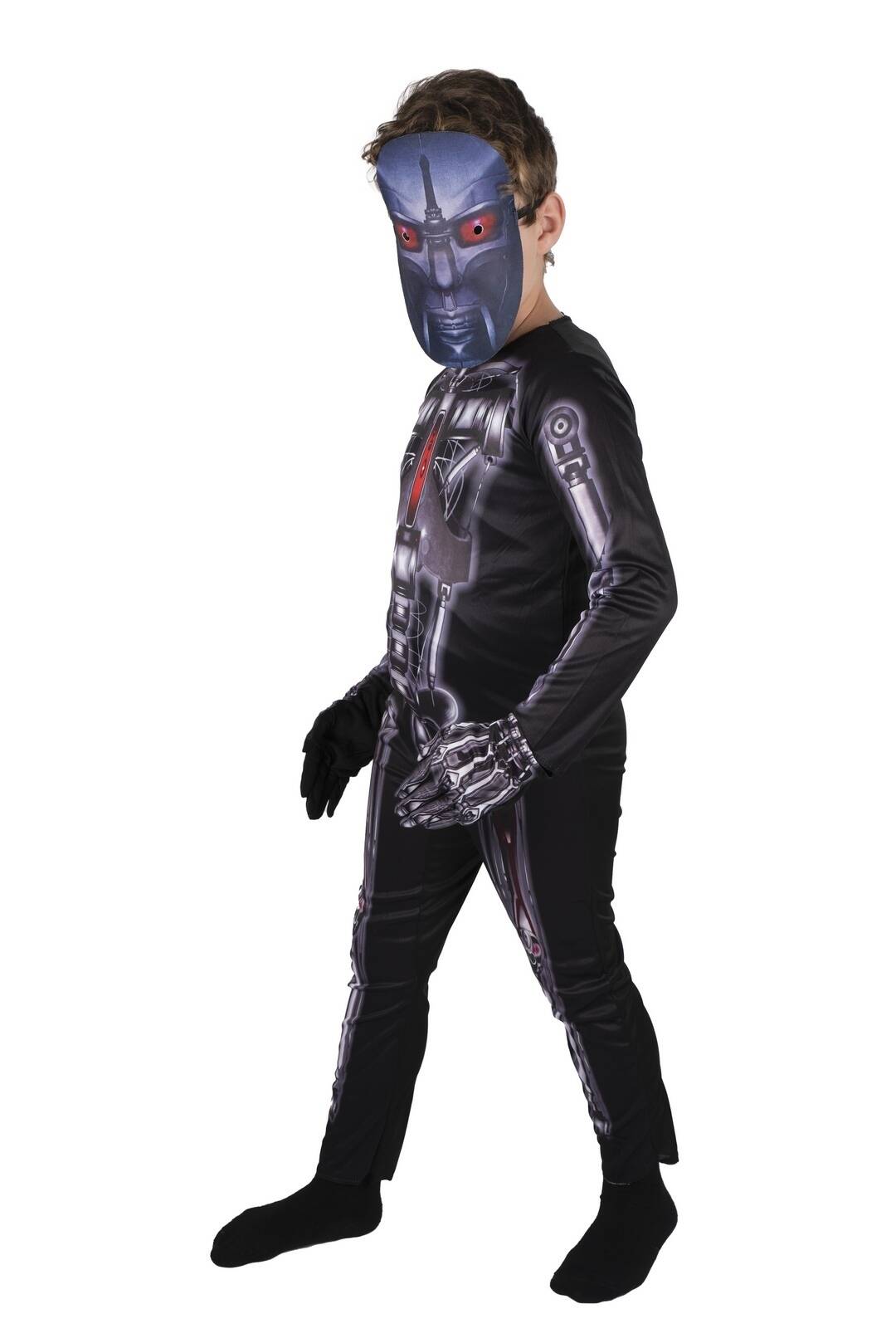 Child Robot Skeleton Costume 5 -6 years