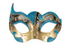 Costume Mask- Venetian Mask (Blue)