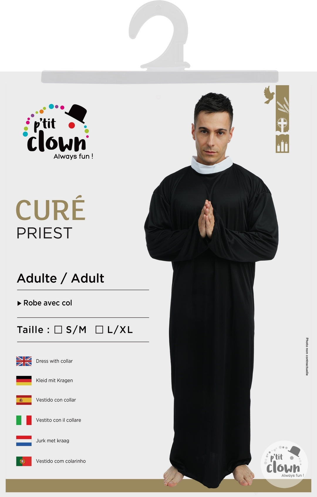 Adult Priest Costume