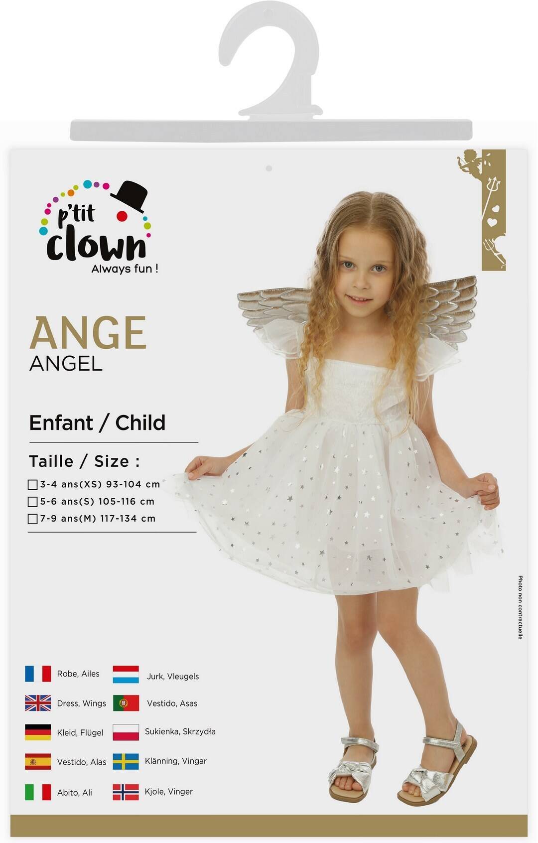 Child Angel  Costume 3- 4 years