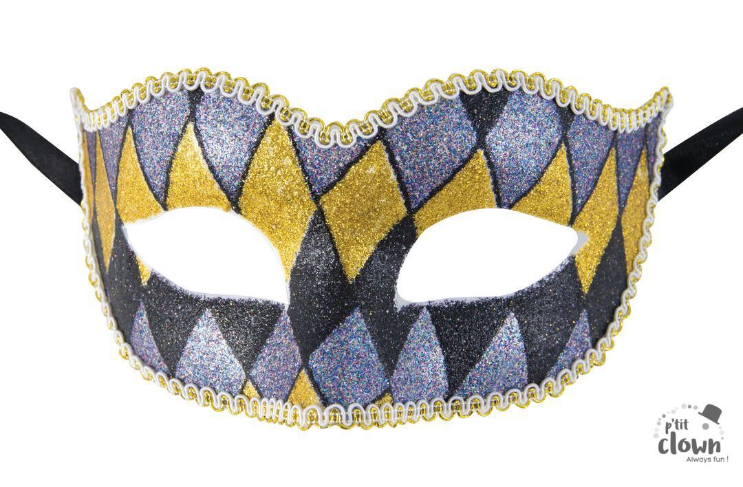 Costume Party Mask Diamonds