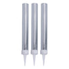 Candle - Fountain pack of 3 (Silver)