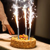Candle - Fountain pack of 3 (Silver)