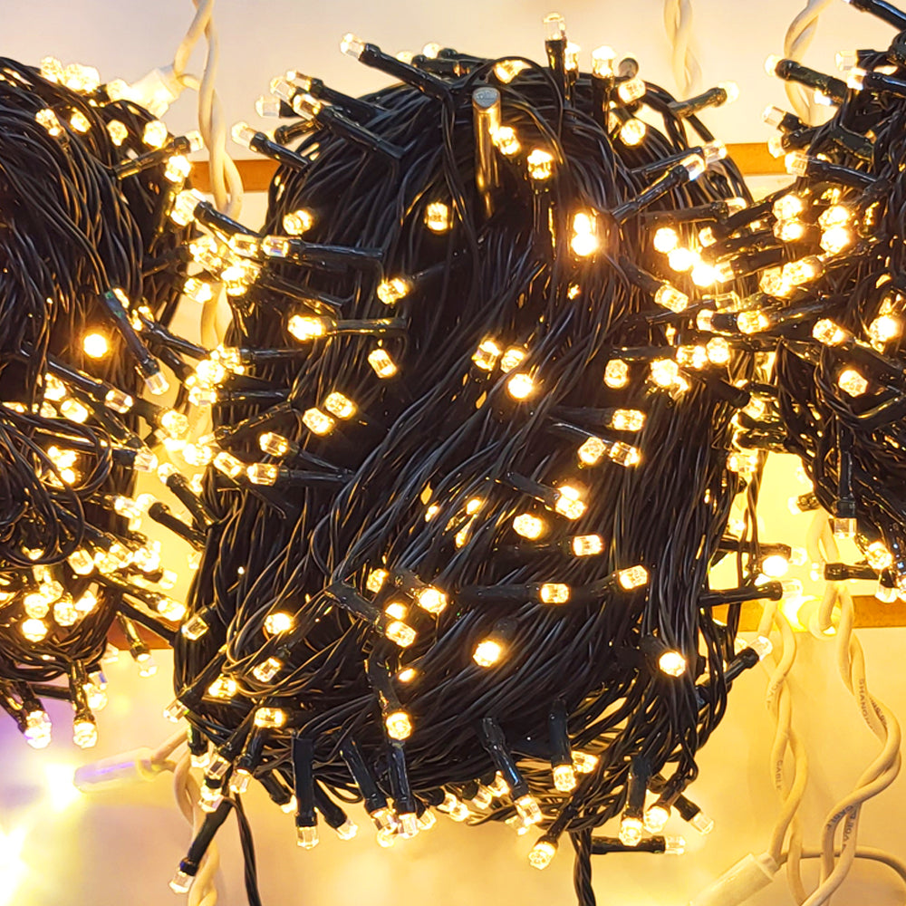 360 Warm White Christmas Diamond String Lights