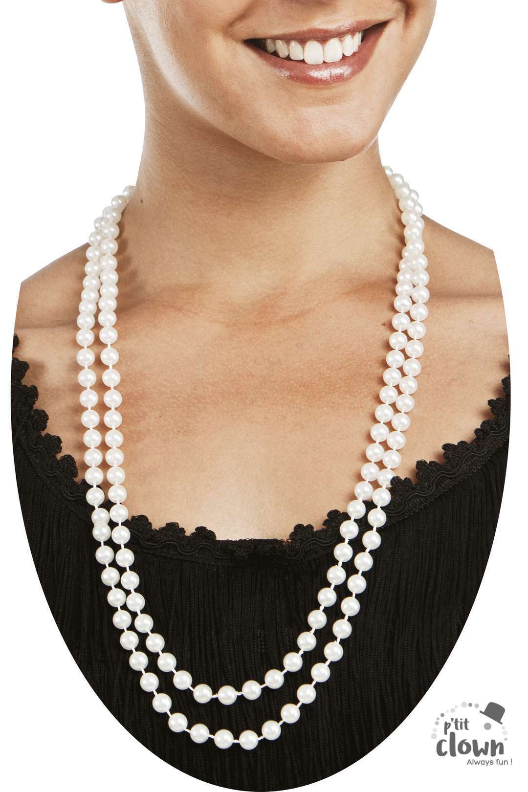 Costume Fake Pearl Necklace