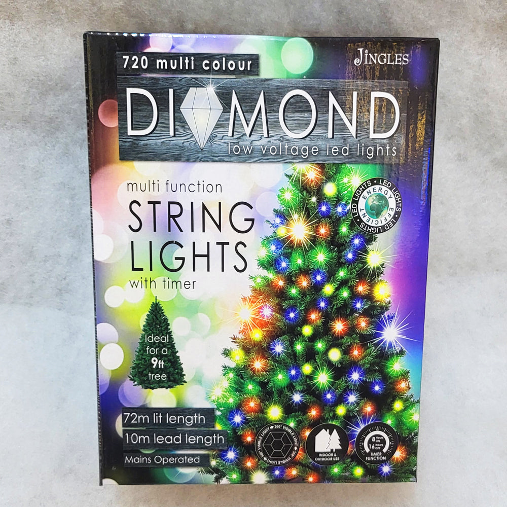 720 Multi colour Christmas String Lights – Barry's Balloons