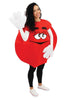 Adult Red Candy Costume (one size)