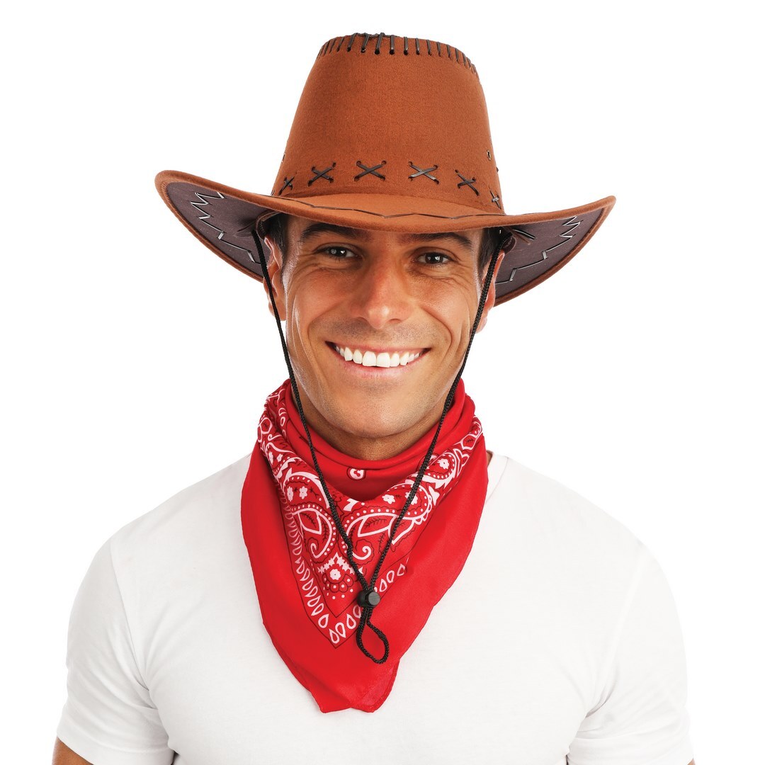 Western - Deluxe Cowboy Hat (Brown)