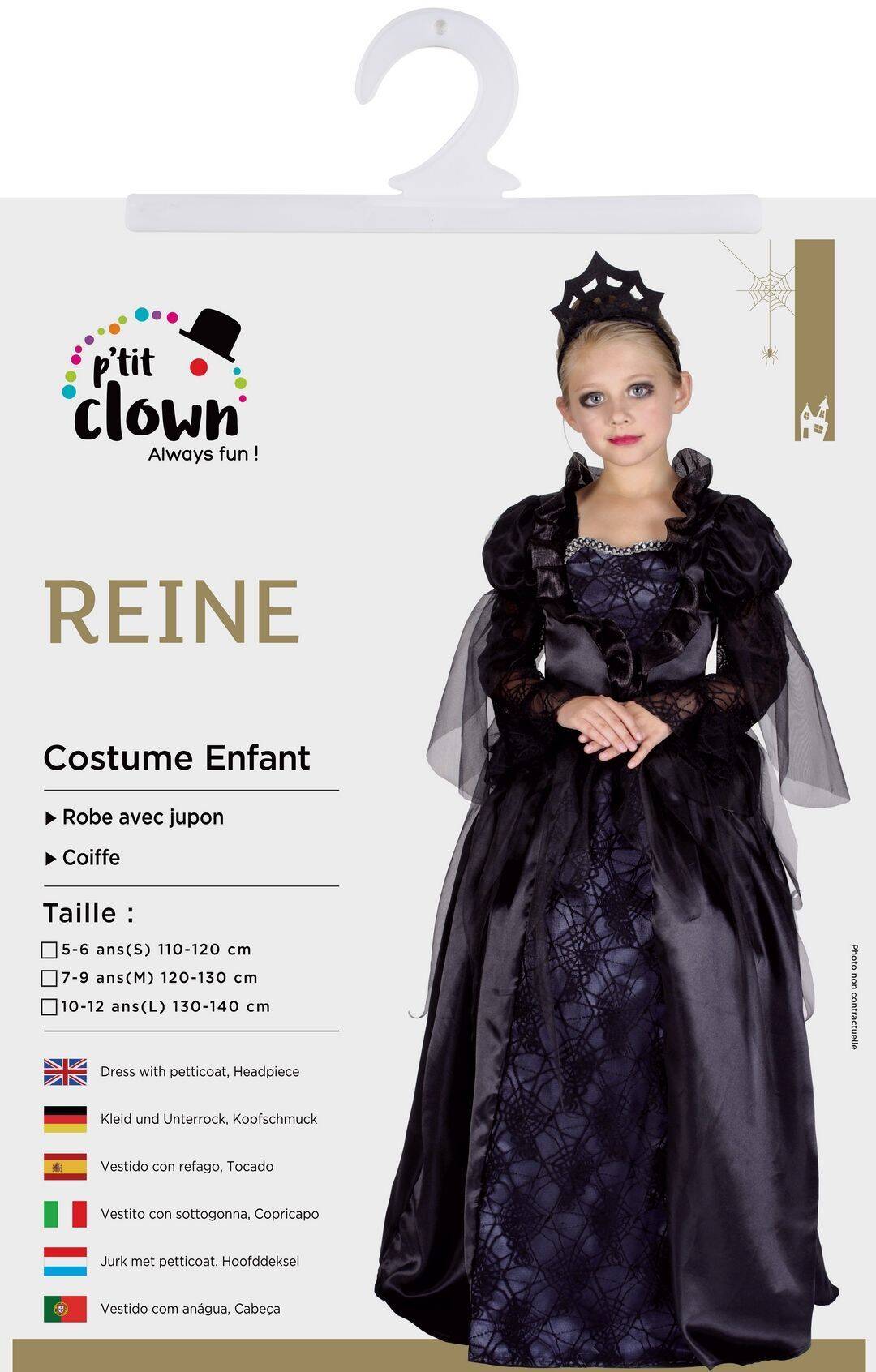 Child Queen Costume 7- 9 years