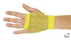 Costume 80's Neon Fishnet Mittens (Yellow)