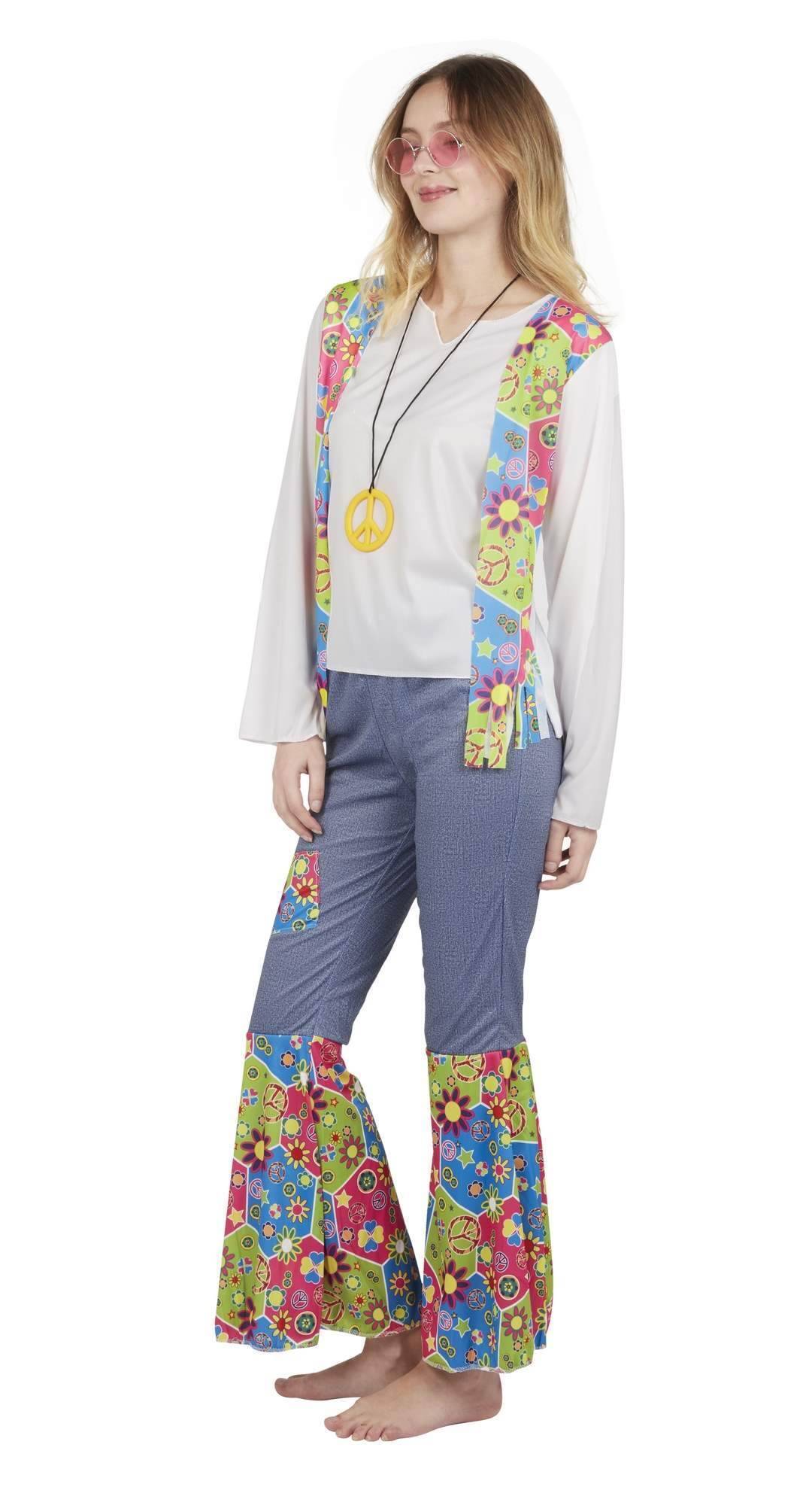 Adult Hippie Costume L/ XL