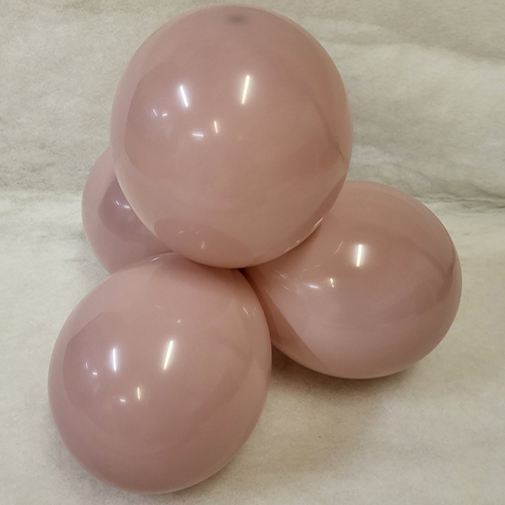 Pink Balloons - E120 Bag of 50 Eire Dusk Rose Balloons