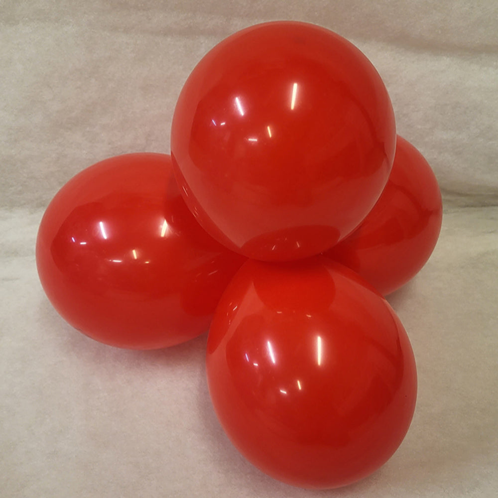 Red Balloons - E124 Bag of 50 Eire Cherry Red Balloons