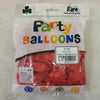 Red Balloons - E124 Bag of 50 Eire Cherry Red Balloons
