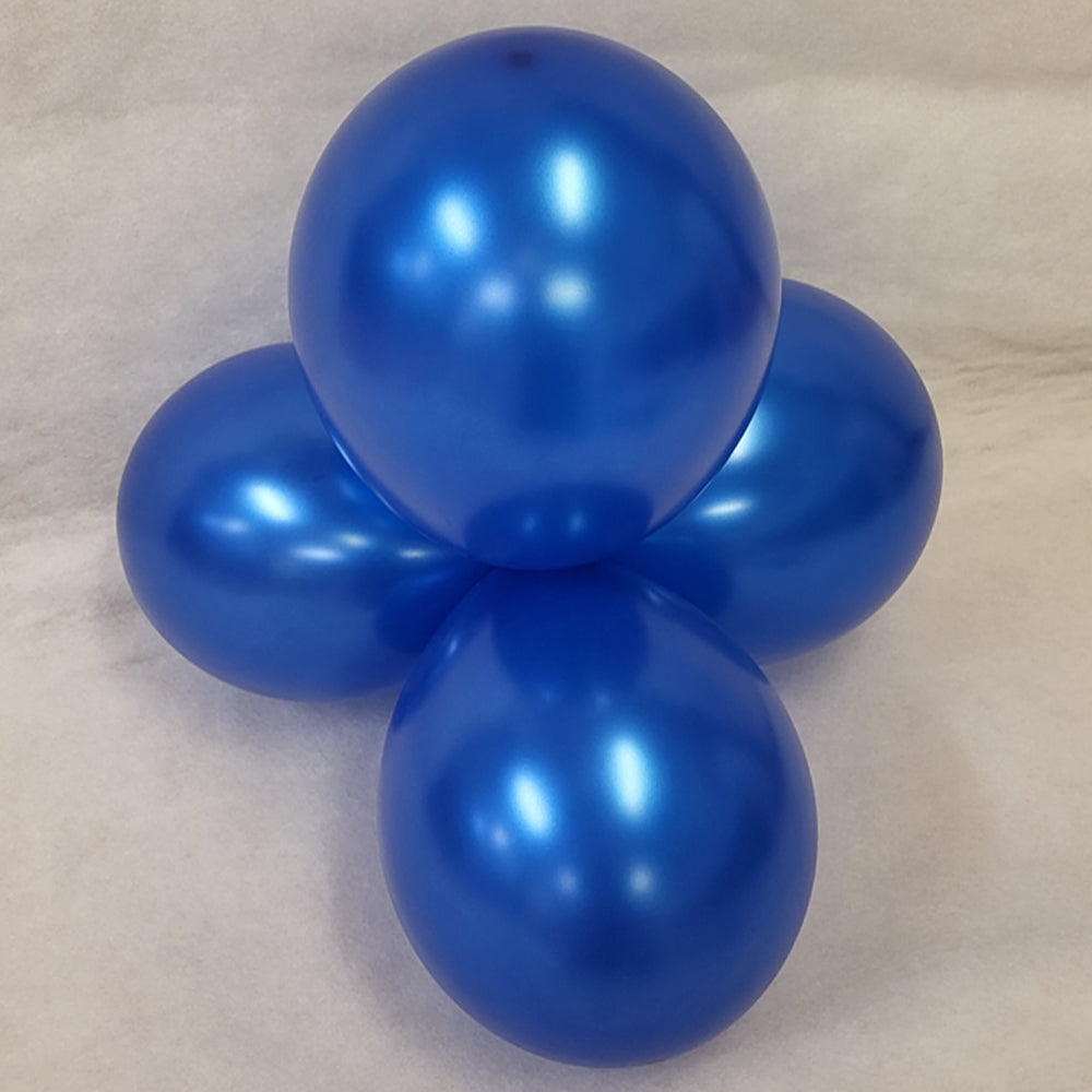 Blue Balloons - E215 Bag of 50 Eire Shiny Royal Blue Balloons