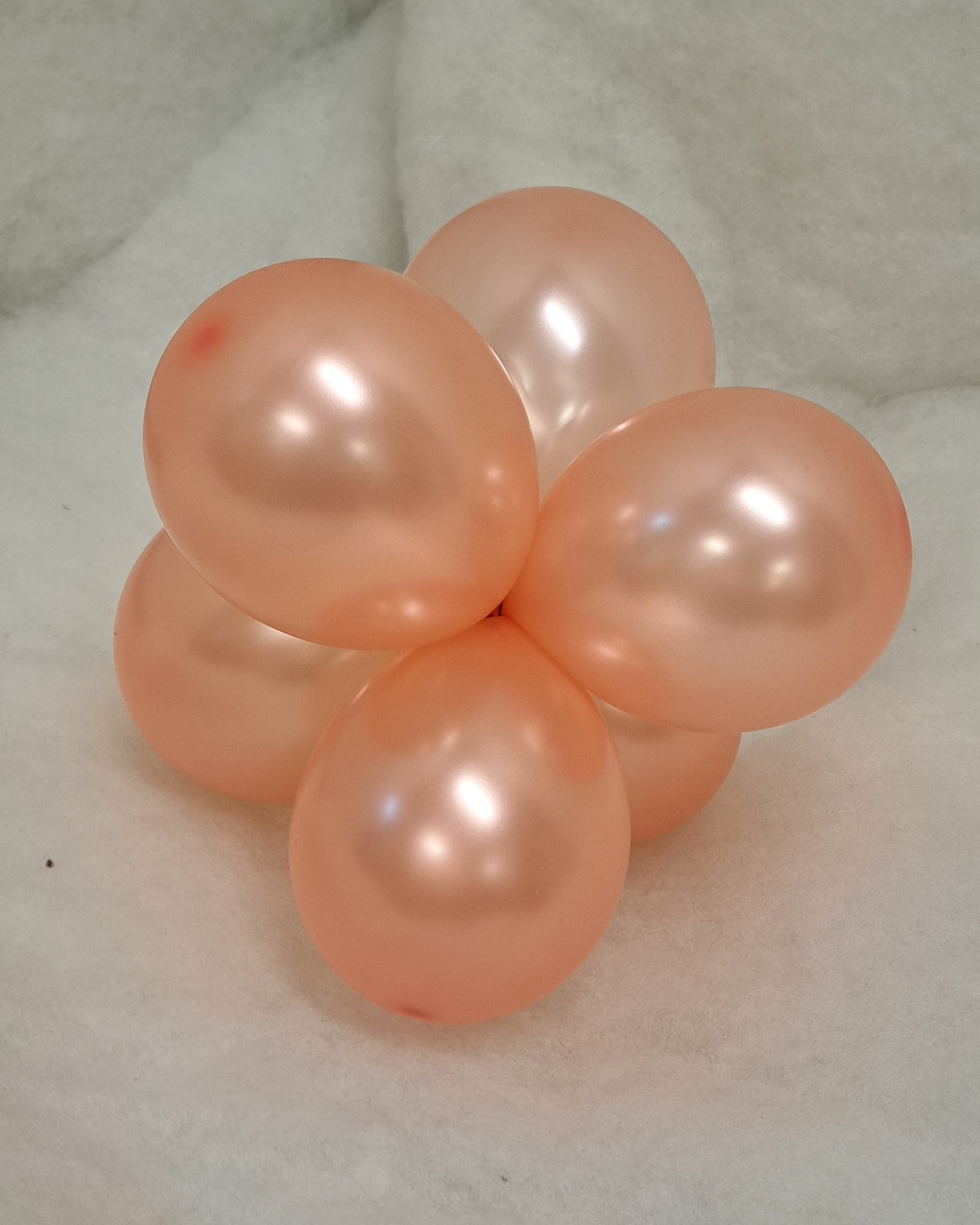 Rose Gold Balloons - E46 bag of 100 x 5" Eire Rose Gold balloons