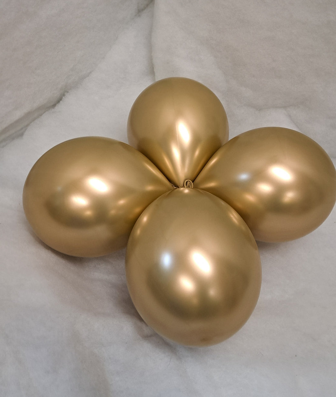 Gold Balloons - E47 Bag of 50 Eire chrome Gold Balloons