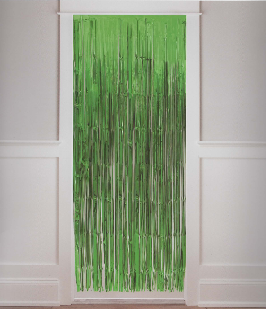 Fringe Door Curtain (Green)