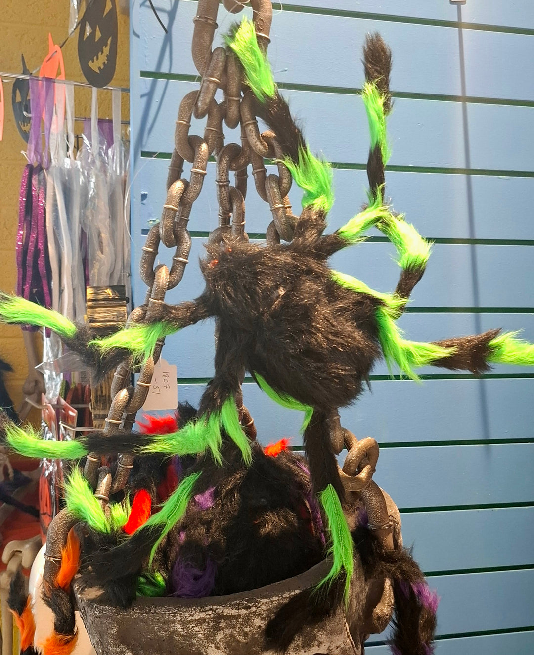 Halloween: Spider 60cm- Green (Small)