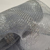 Deco Mesh Ribbon – 26cm x 9m (Silver)