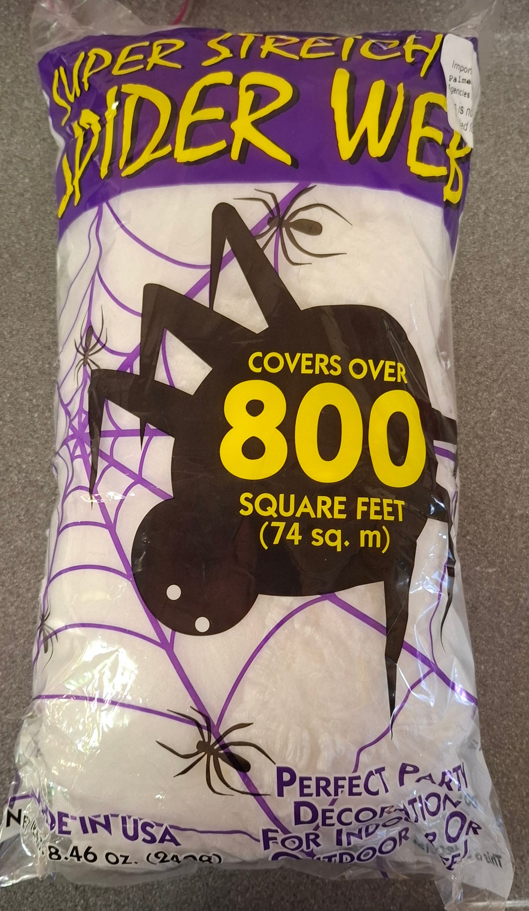 Halloween: Spider Web Decoration (240g)