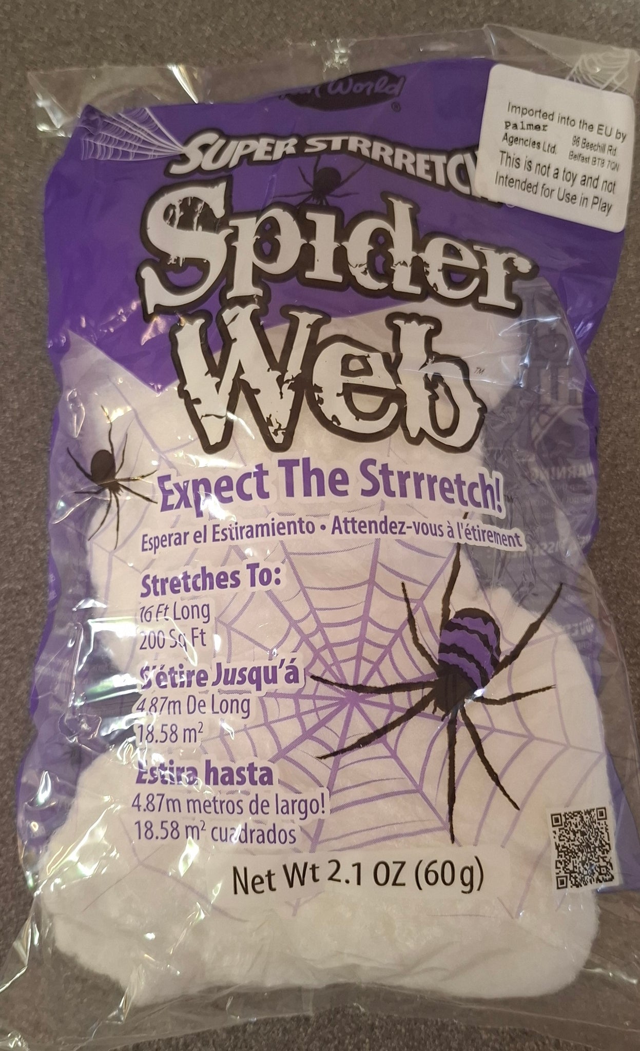 Halloween: Spider Web Decoration (60g)