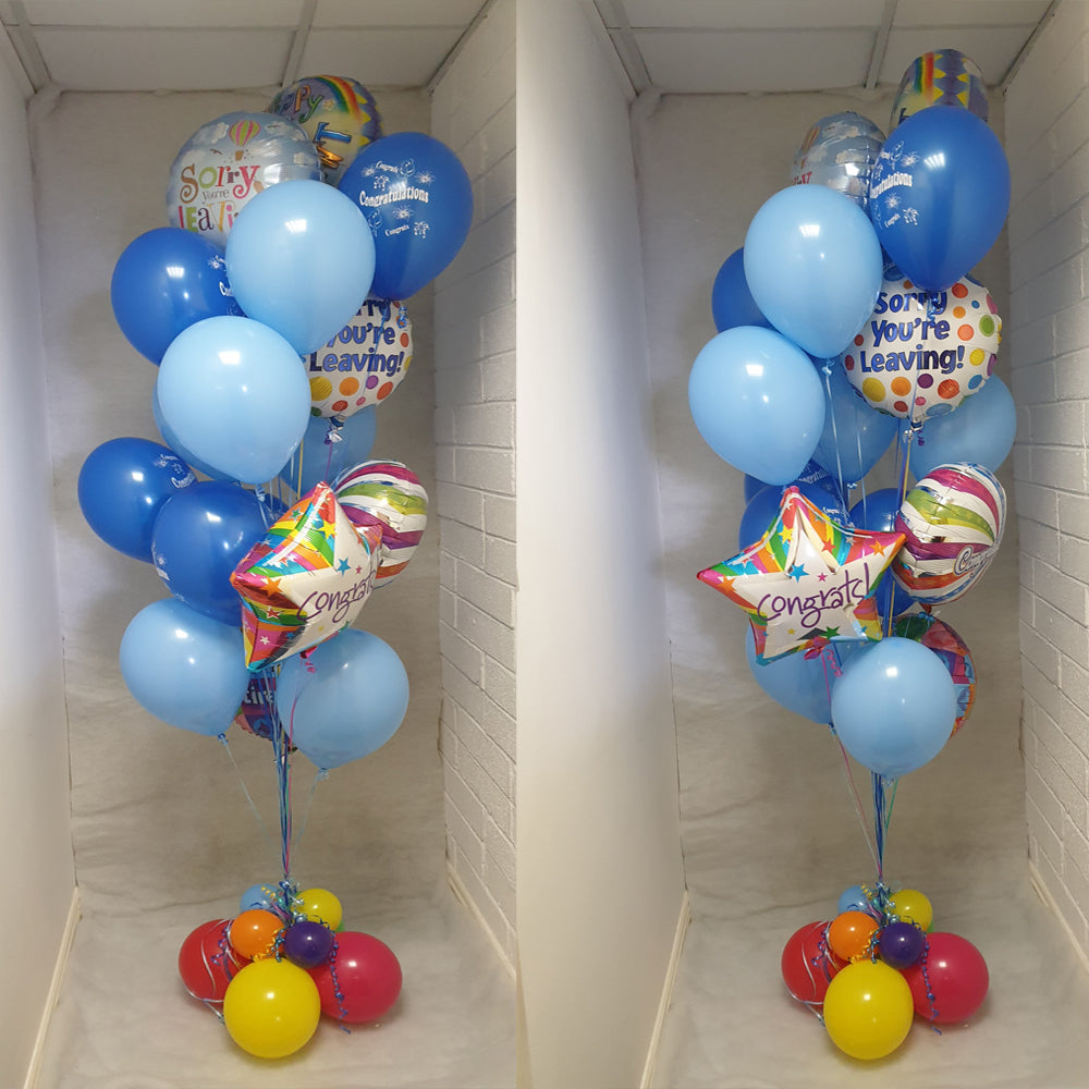 Multi-Coloured Bouquet - 16 Balloons