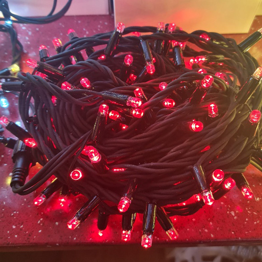 140 Red Christmas lights
