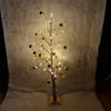 150cm gold bauble tree