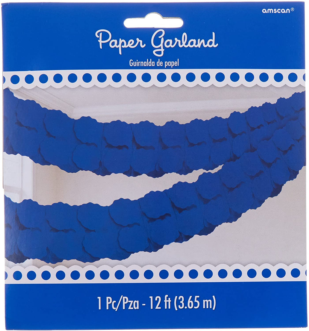 Paper Garland - Royal Blue