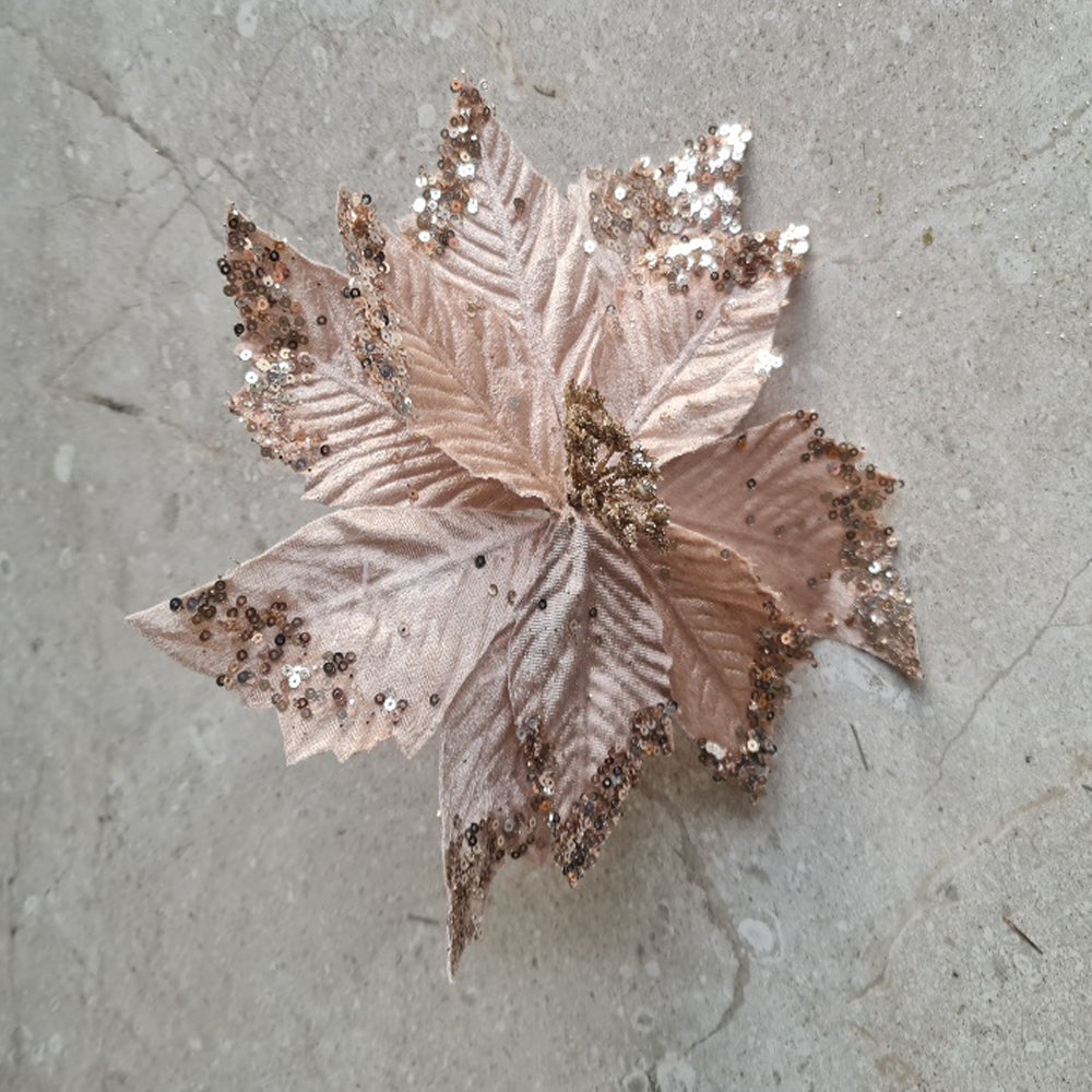 Bronze & gold flower